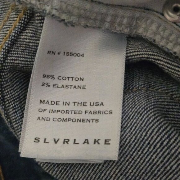 Slvrlake Beatnik Ankle Jeans Pacific Wash Size 29 Style BTNA7073 - Picture 14 of 16